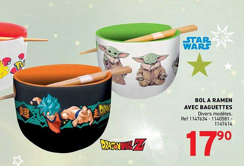 BOL A RAMEN AVEC BAGUETTES