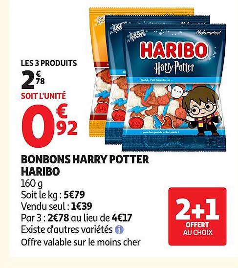 BONBONS HARRY POTTER HARIBO