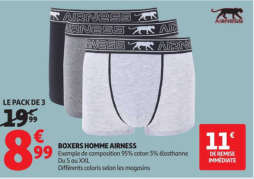 BOXERS HOMME AIRNESS