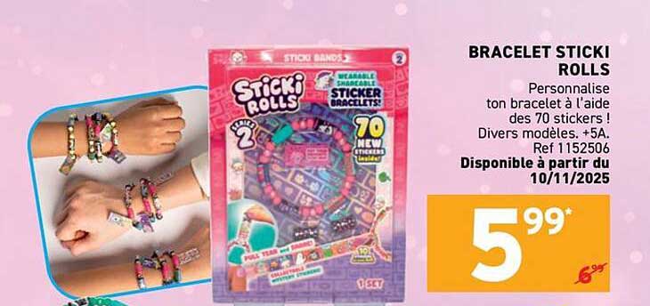 BRACELET STICKI ROLLS