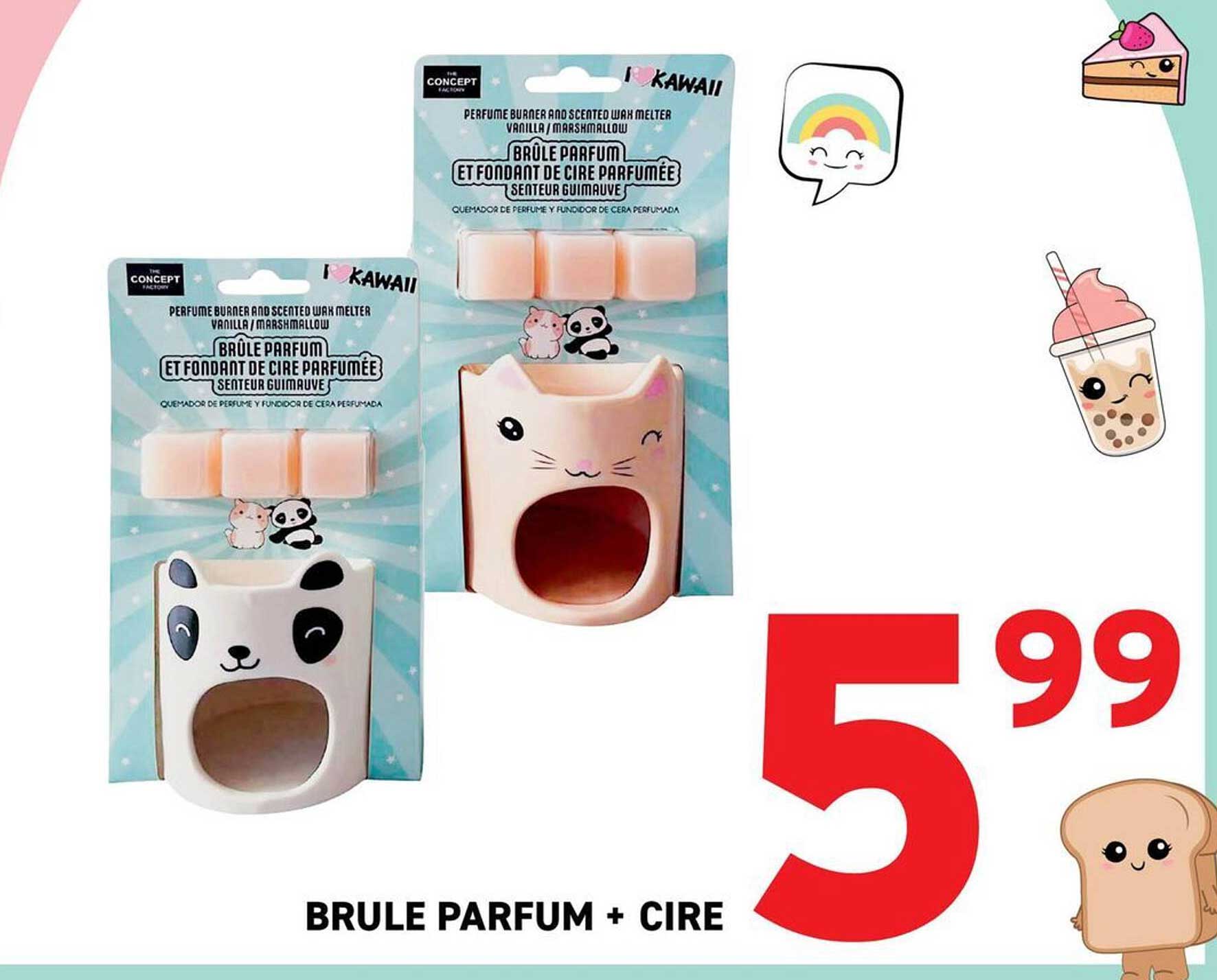 BRÛLE PARFUM + CIRE
