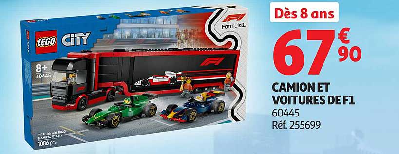 CAMION ET VOITURES DE F1