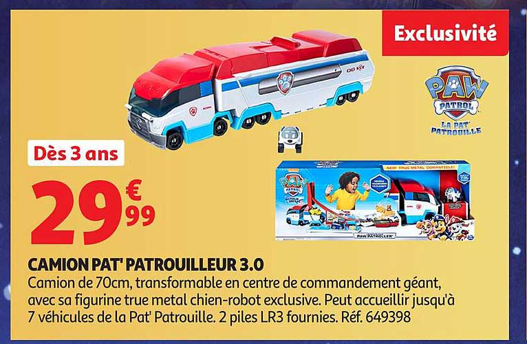 CAMION PAT' PATROUILLEUR 3.0