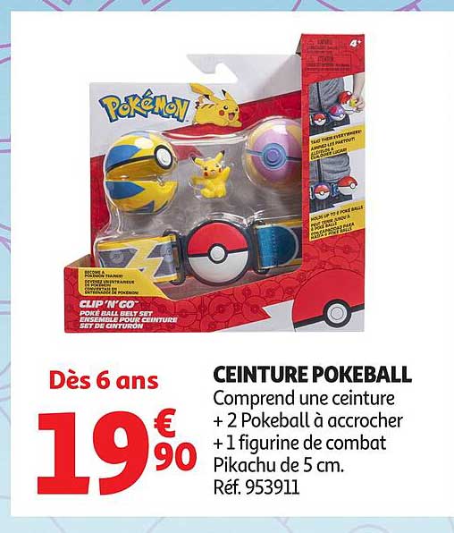 CEINTURE POKEBALL