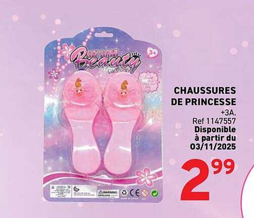 CHAUSSURES DE PRINCESSE