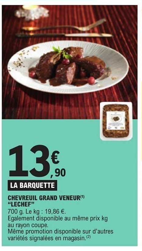 CHEVREUIL GRAND VENEUR "LECHEF"