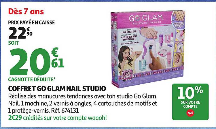 COFFRET GO GLAM NAIL STUDIO