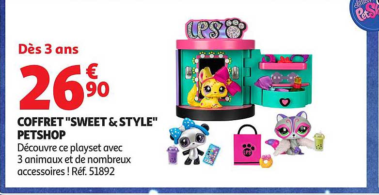 COFFRET "SWEET & STYLE" PETSHOP