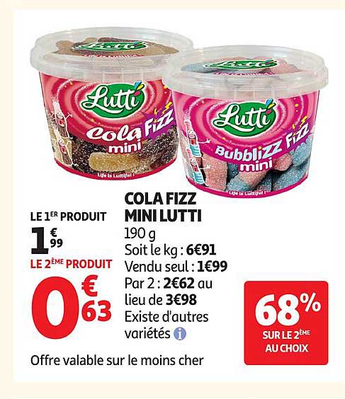 COLA FIZZ MINI LUTTI