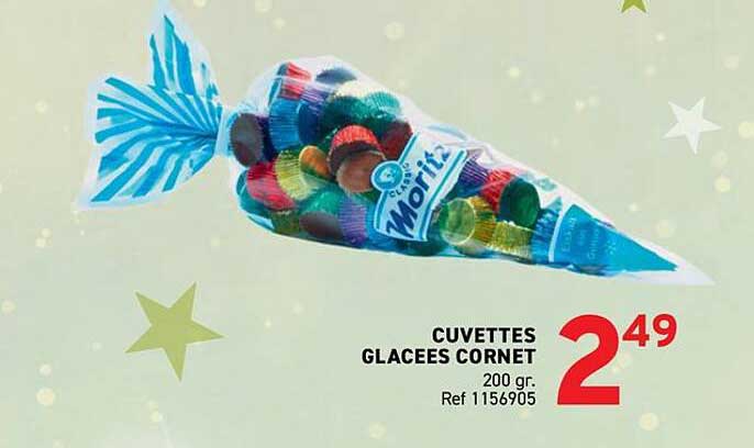 CUVETTES GLACEES CORNET