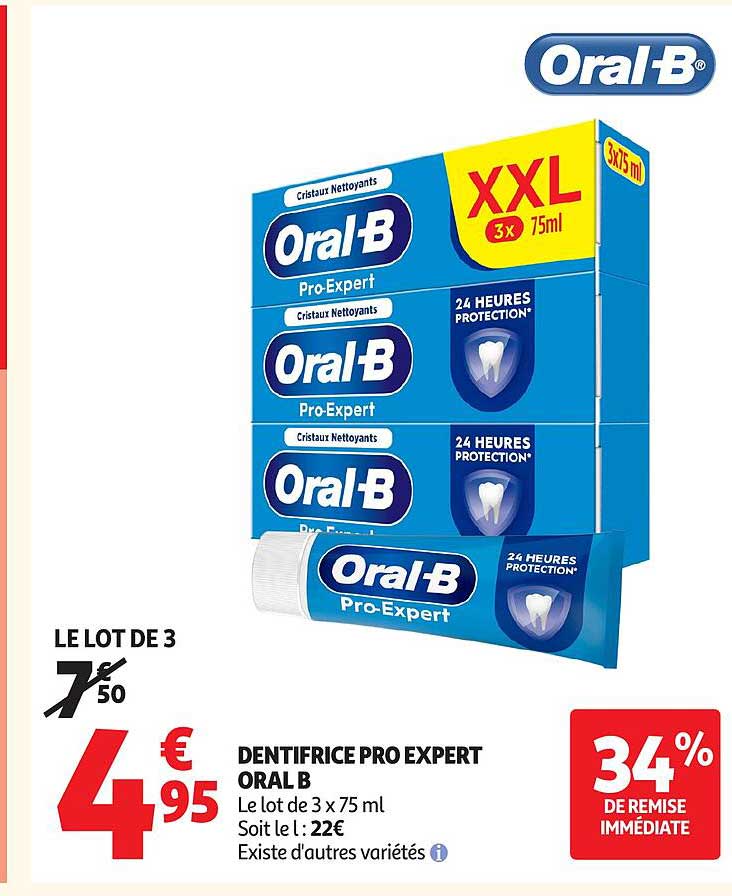 DENTIFRICE PRO EXPERT ORAL B