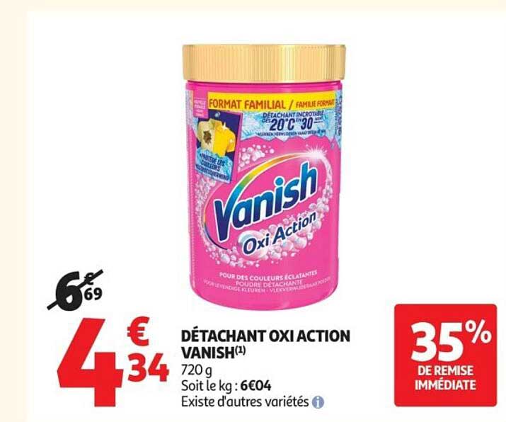 DÉTACHANT OXI ACTION VANISH