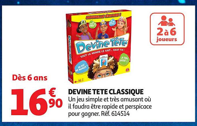 DEVINE TETE CLASSIQUE