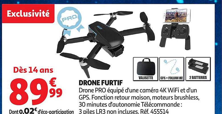 DRONE FURTIF