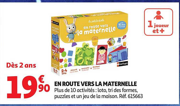 EN ROUTE VERS LA MATERNELLE