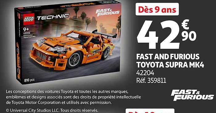 FAST AND FURIOUS TOYOTA SUPRA MK4