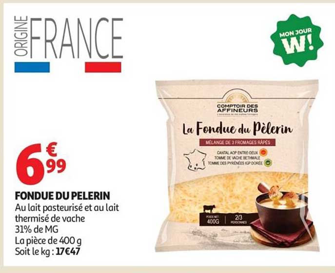 FONDUE DU PELERIN
