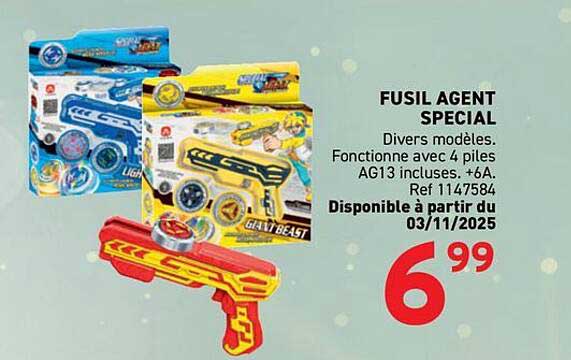 FUSIL AGENT SPECIAL