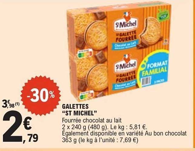 GALETTES "ST MICHEL"