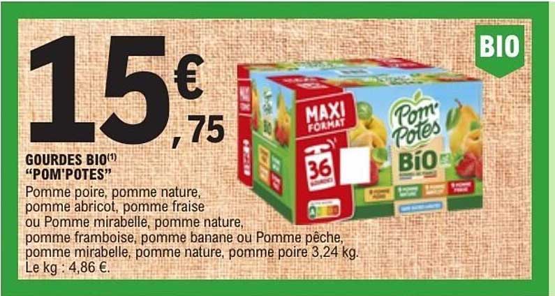 GOURDES BIO "POM'POTES"