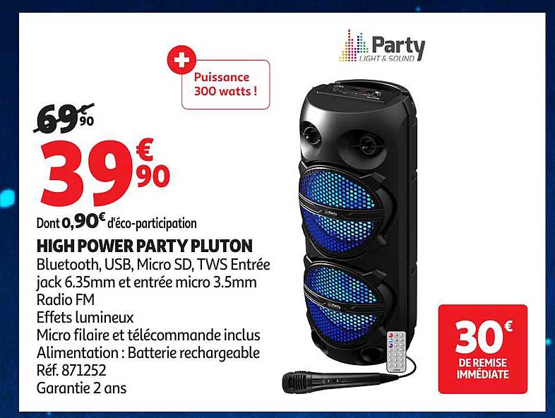 HIGH POWER PARTY PLUTON