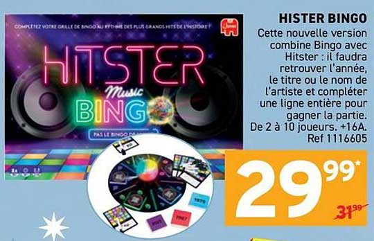 HISTER BINGO