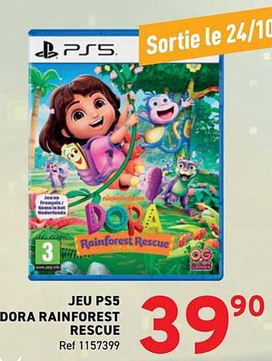 JEU PS5 DORA RAINFOREST RESCUE