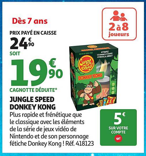 JUNGLE SPEED DONKEY KONG