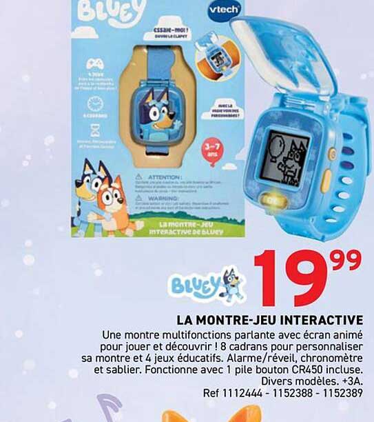 LA MONTRE-JEU INTERACTIVE