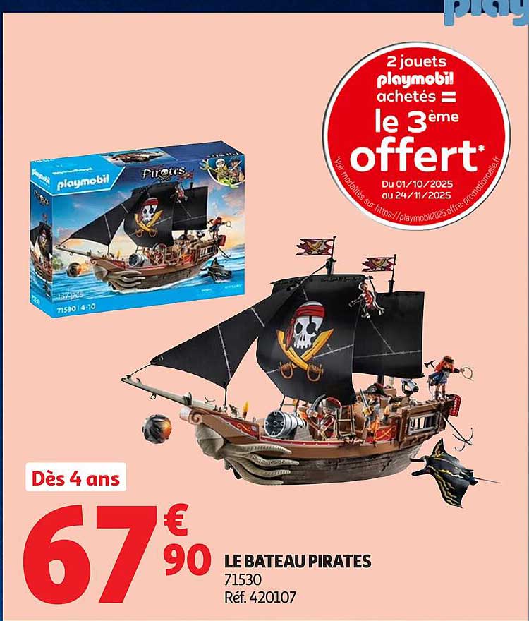 LE BATEAU PIRATES