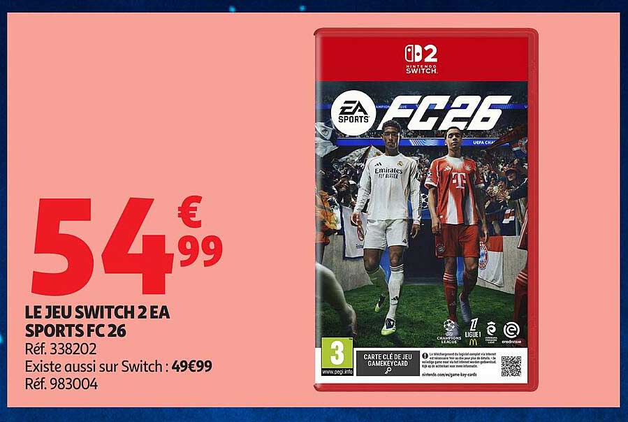 LE JEU SWITCH 2 EA SPORTS FC 26