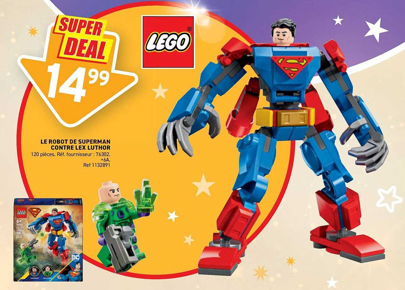 LE ROBOT DE SUPERMAN CONTRE LEX LUTHOR