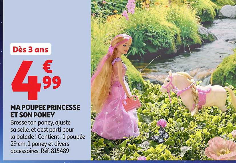 MA POUPÉE PRINCESSE ET SON PONEY