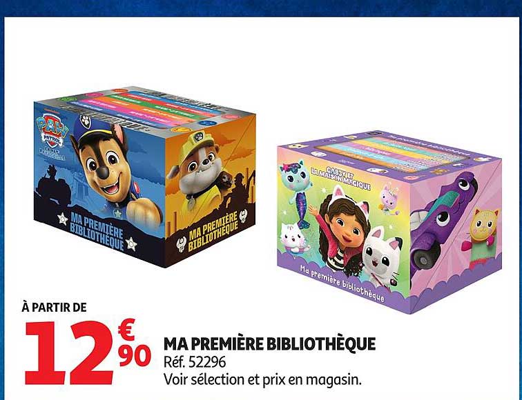 MA PREMIÈRE BIBLIOTHÈQUE
