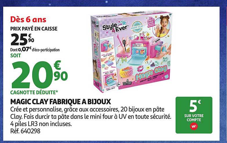 MAGIC CLAY FABRIQUE A BIJOUX