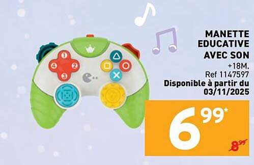 MANETTE ÉDUCATIVE AVEC SON