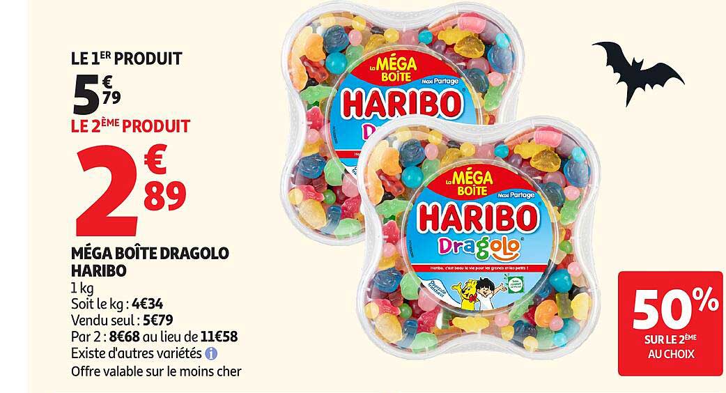 MÉGA BOÎTE DRAGOLO HARIBO
