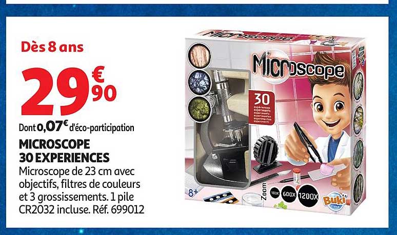 MICROSCOPE 30 EXPERIENCES