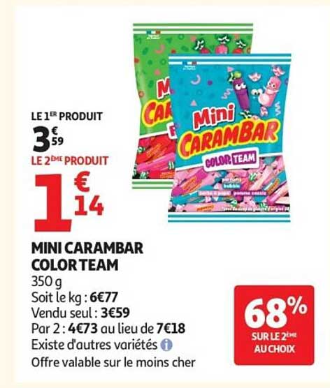 MINI CARABAR COLOR TEAM