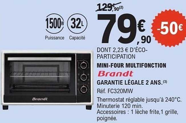 MINI-FOUR MULTIFONCTION Brandt