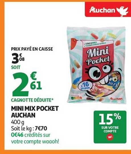 MINI MIX POCKET AUCHAN