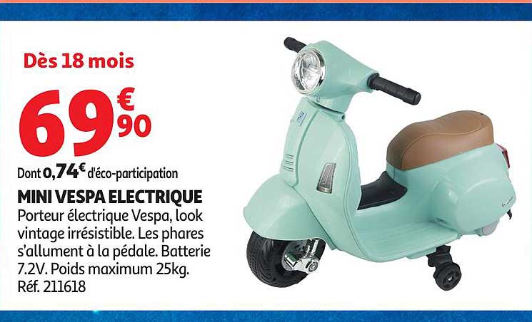 MINI VESPA ELECTRIQUE