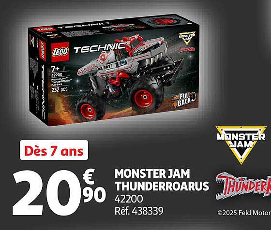 MONSTER JAM THUNDERROARUS 42200