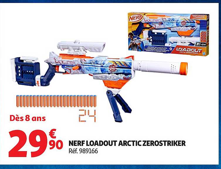 NERF LOADOUT ARCTIC ZEROSTRIKER