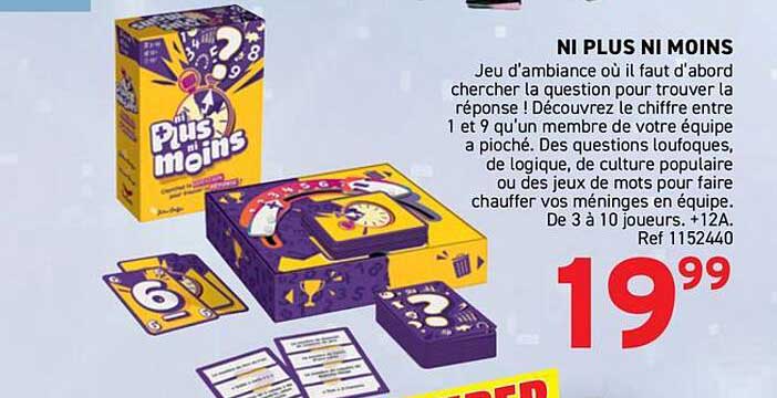 NI PLUS NI MOINS
