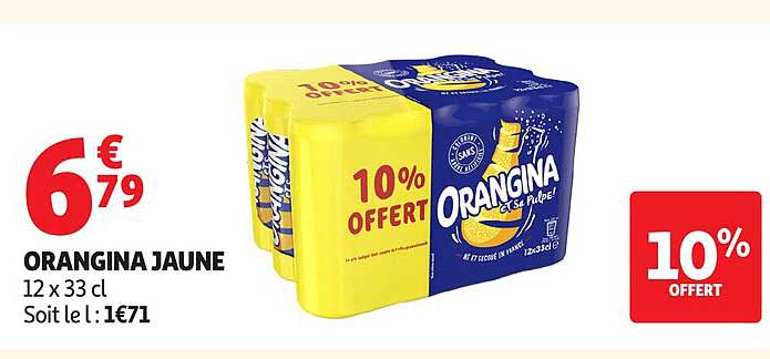 ORANGINA JAUNE