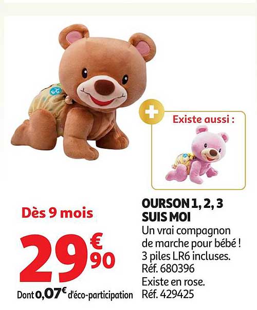 OURSON 1, 2, 3 SUIS MOI