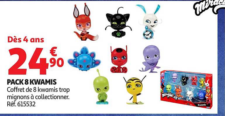 PACK 8 KWAMIS