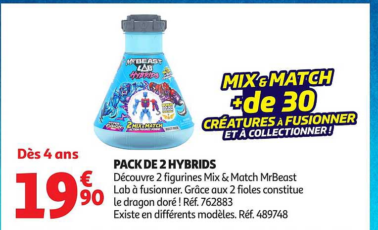 PACK DE 2 HYBRIDS