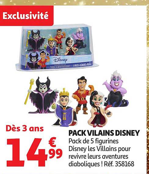 PACK VILLAINS DISNEY
